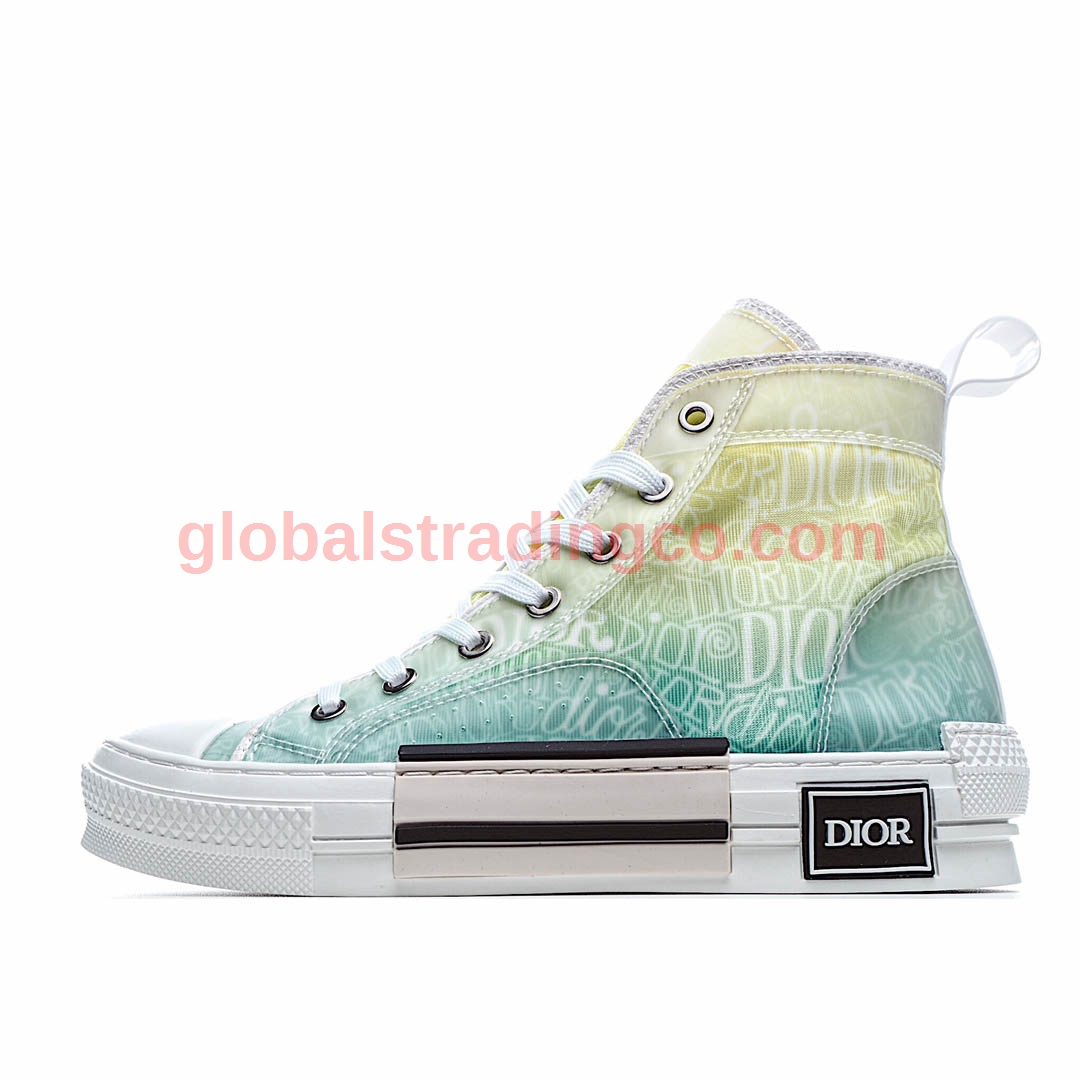 Dior B23 Oblique Slip-on Low Top Sneakers Sheer Print Sneakers